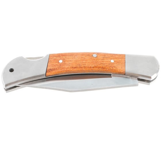 картинка Нож STAYER складной с деревянными вставками, большой    47620-2_z01 от магазина Визит