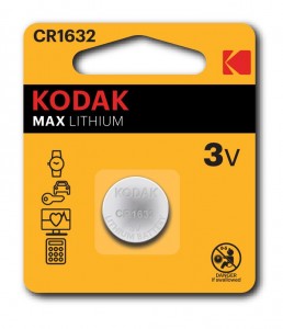 картинка Элемент питания  Kodak MAX Lithium CR1632 BL1 от магазина Визит