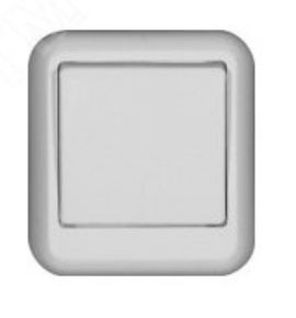 картинка Выключатель одноклавишный наружный белый A16-051-B ПРИМА  от магазина Визит