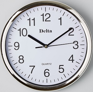 картинка Часы DELTA DT7-0004 (24.5 см х 4 см, плавный ход) от магазина Визит