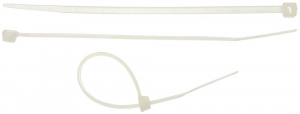 картинка Хомуты-стяжки белые, 45414 х 100 мм, 100 шт, нейлоновые, STAYER 3785-10 от магазина Визит