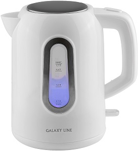 картинка Чайник Galaxy GL-0212 (2.2кВт, 1.7л, ЗНЭ, подсветка), -12 от магазина Визит