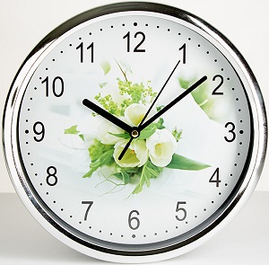 картинка Часы  DELTA  DT7-0005  (24.5 см х 4 см, плавный ход) от магазина Визит