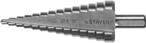 картинка Сверло STAYER MASTER ступенчатое по сталям и цвет.мет.   29660-4-30-14 от магазина Визит