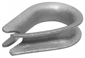 картинка Коуш для стальных канатов DIN 6899 4 20302 от магазина Визит