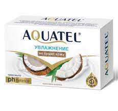 картинка AQUATEL крем-мыло Кокосовое молочко 90 гр. от магазина Визит