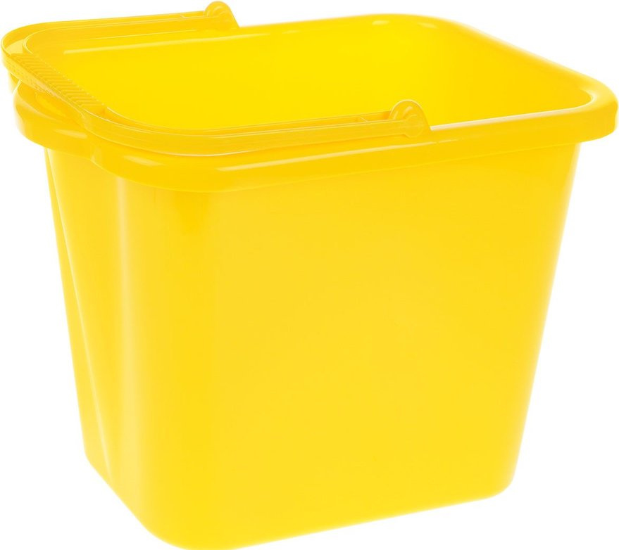 картинка М2420ж Ведро 9,5л.прямоугольное Желтый (1/10) от магазина Визит