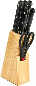 картинка Набор ножей ASTELL  AST-004-НН-001 7 пр. (5 ножей, ножницы, подставка) от магазина Визит