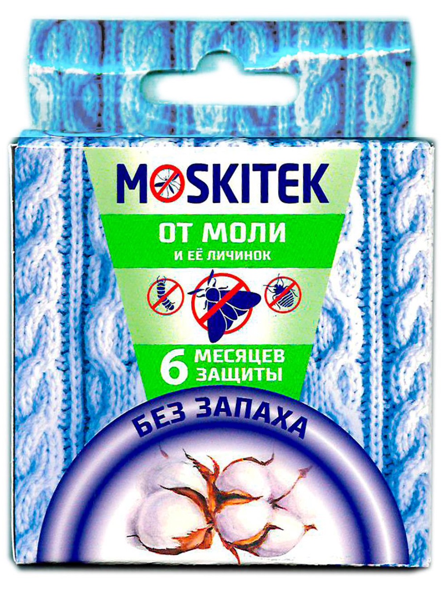 картинка Секция от моли Moskitek 1шт без запаха от магазина Визит