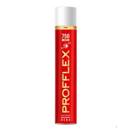 картинка Пена монтажная PROFFLEX 750 MAXI бытовая (1/12) #   4039 от магазина Визит