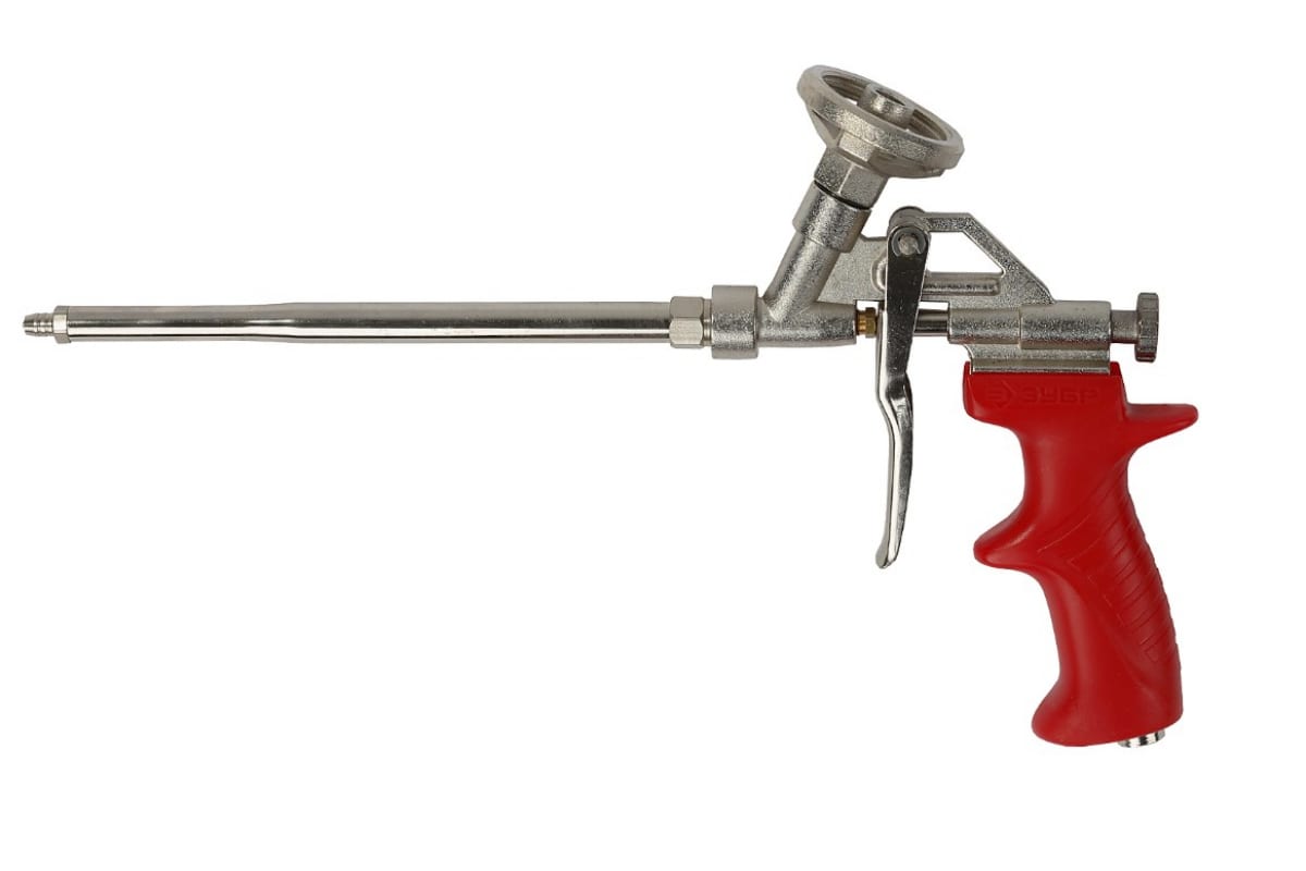 картинка Пистолет МОНТАЖНИК для монтажной пены, металлический корпус,    4-06875 от магазина Визит