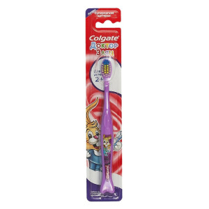 картинка COLGATE зубная щетка для детей 2+ супермягкая от магазина Визит