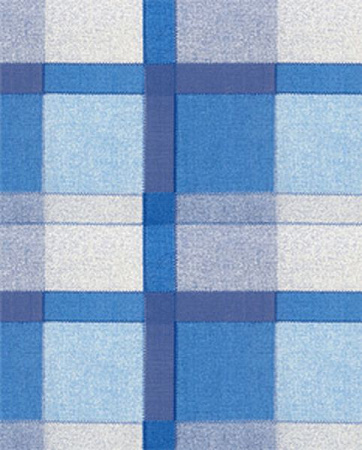 картинка Клеёнка на тканевой основе КОЛОРИТ 109/1 "Шотландка" голубая  шир.1,2 БЛ34  от магазина Визит