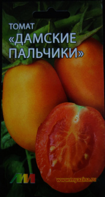 картинка Томат Дамские пальчики оранжевый  0,03гр/10 от магазина Визит