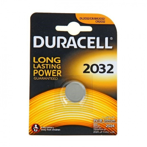 картинка DURACELL Батарейка литиевая Для электронных приборов 3V 2032 1шт от магазина Визит