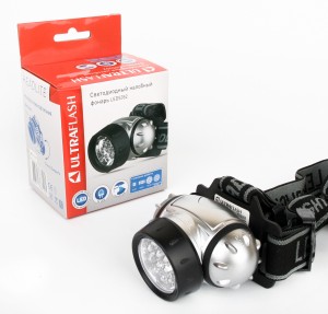 картинка Ultraflash фонарь налобный LED5352 (3xR03) 14Светодиодная (30lm), серебр./плас от магазина Визит
