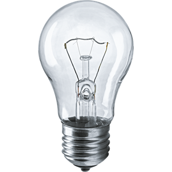 картинка Лампа накаливания Navigator A55 E27 95W ЛОН прозрачная NI-A-95-230-E27 от магазина Визит