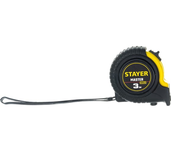 картинка STAYER MASTER 3м / 16мм рулетка в ударостойком обрезиненн  34025-03_z01 от магазина Визит