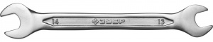 картинка Рожковый гаечный ключ 13 x 14 мм, ЗУБР   27010-13-14_z01 от магазина Визит
