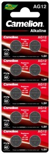 картинка Элемент питания  Camelion AG12 (G12 / LR1142 / LR43 / 86A / от магазина Визит