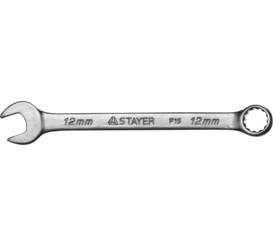 картинка Комбинированный гаечный ключ 12 мм, STAYER     27085-12 от магазина Визит