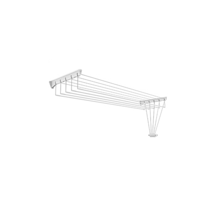 картинка Сушилка для белья потолочная `Лиана-Люкс` 1,2 м белая, пласт.комп   Д1227 от магазина Визит