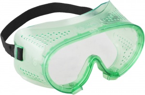 картинка ЗУБР МАСТЕР 3 ударопрочные очки защитные с прямой вентиляцией, з 11027 от магазина Визит