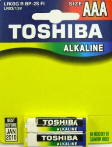 картинка Элемент питания Toshiba LR03/286 BL2 от магазина Визит